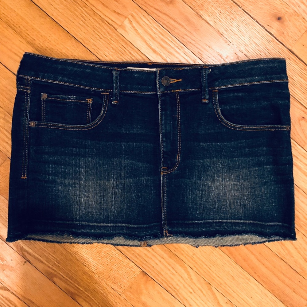 Abercrombie and Fitch Jeans mini skirt sz 30